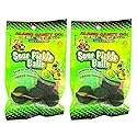 2 pack-Alamo Candy Sour Pickle Balls, 1 Oz (Pack of 2)