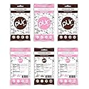 PUR Gum Flavor Assortment Variety Pack (Chocolate Mint & Bubblegum, Pack Of 6)