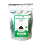 Greenhilltea Premium Bulk Tea, Organic Jasmine Green Tea loose leaf Tea- 4 Oz Bag