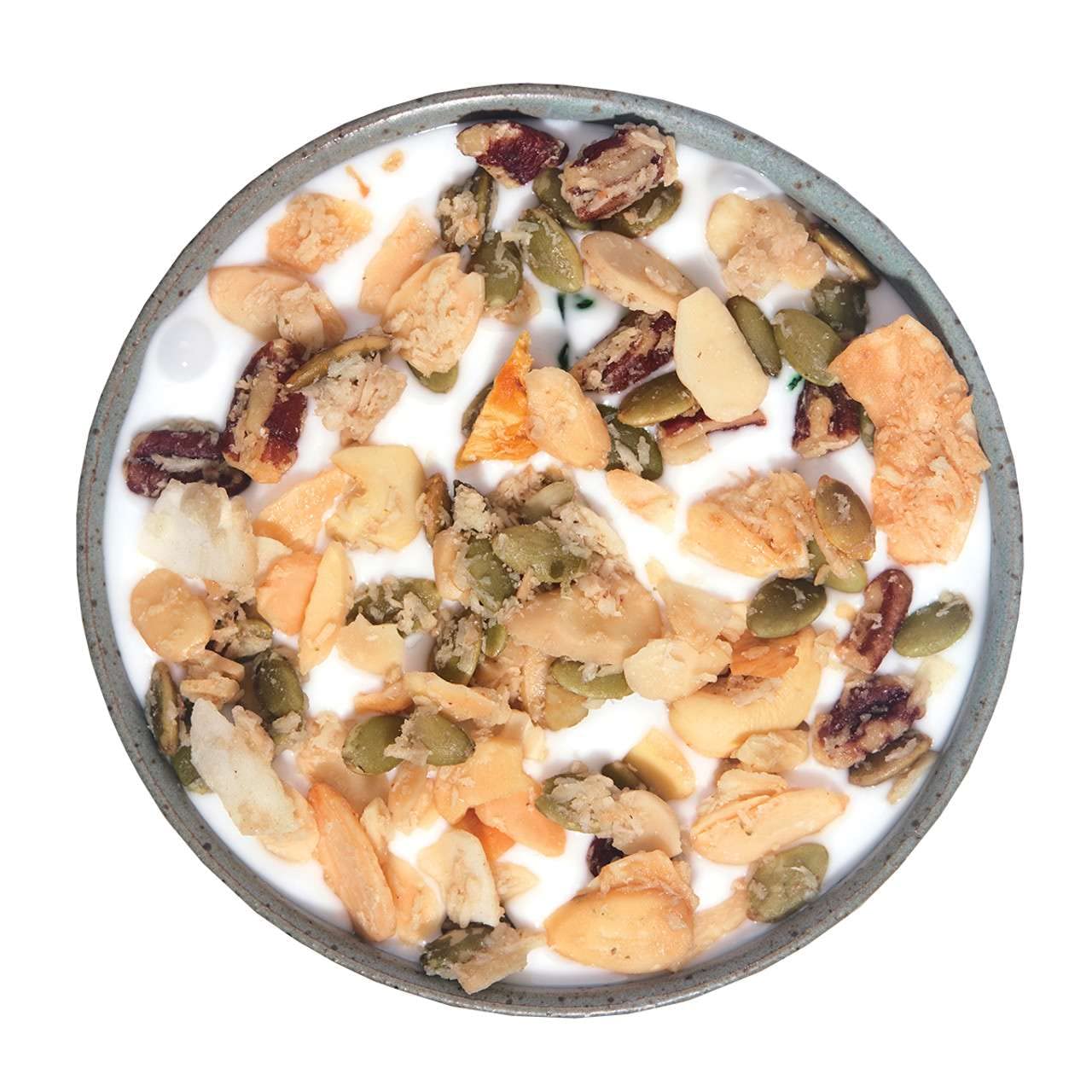 Keto Factory Coconut Granola - 3g Net Carbs, Gluten Free, Diabetic Friendly Keto Snacks for Adults - No Added Sugar, Crunchy, and Nutrient Dense Vegan