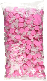 Sweet Candy Company Salt Water Taffy Individually Wrapped - Salt Water Taffy Candy Bulk, Old Fashioned Strawberry Flavor, Soft and Chewy, Single