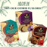 Hawaii Candy Kona Coffee Macadamia Nut Cookies | Authentic Made in Hawaii | Healthy Snacks | Safe for School 5 oz (1 Pack)