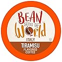Bean Around The World Flavored Coffee Compatible With 2.0 Keurig K Cup Brewers, Tiramisu, 40 Count (Pack of 1)