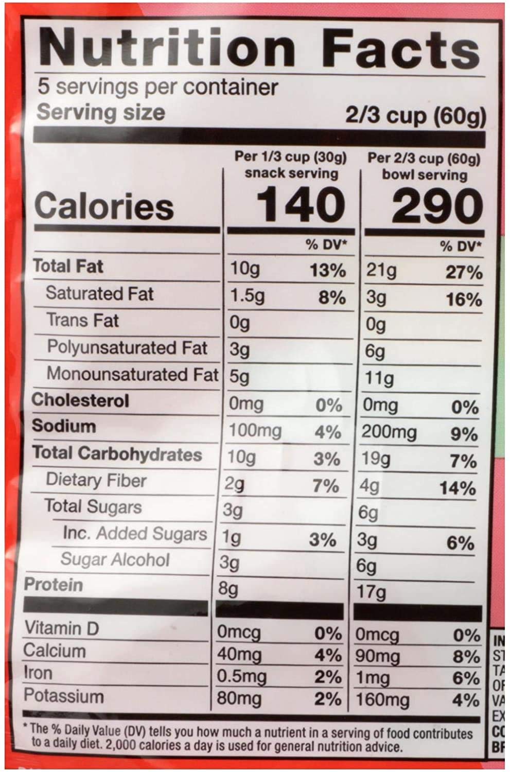 Sola - Granola Lc Straw Vanilla - Case of 6-11 Oz