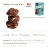 COOKIE IT UP Double Chocolate Shortbread Cookies, 140 GR