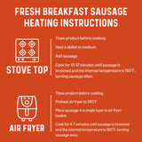 Johnsonville Vermont Maple Syrup Breakfast Sausage, 14 Links, 12 oz (Fresh)