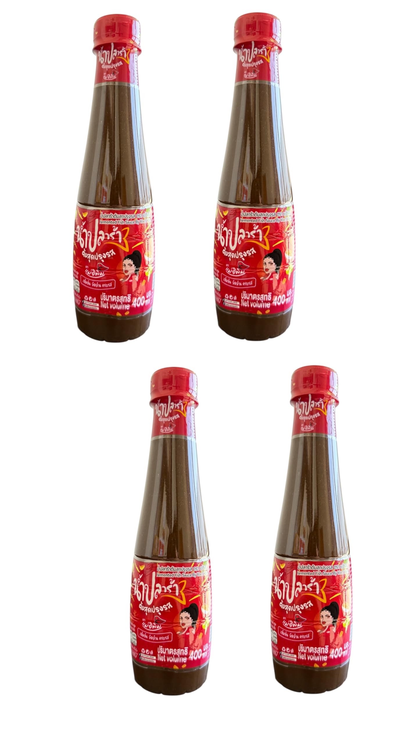 AquaNation Listing For E-Pim Thai Fermented Fish Sauce (Nam Pla Ra) - Pack of 4, 500g Each - Authentic Thai Pla Ra with Rich Umami Flavor