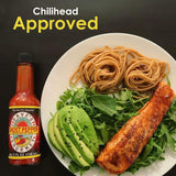 Dave's Gourmet Ghost Pepper Naga Jolokia Hot Sauce - Insanely Hot Plus Heat Level - Ghost Pepper Hot Sauce - Use on Wings, Stews, Potato Salad