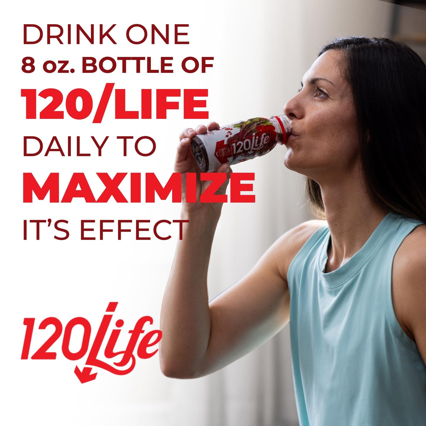 120/Life Blood Pressure Support, Beet Root Juice, Pomegranate Extract, Cranberry Juice, Tart Cherry, Hibiscus, and Magnesium (8 Fl Oz, Pack of 14)