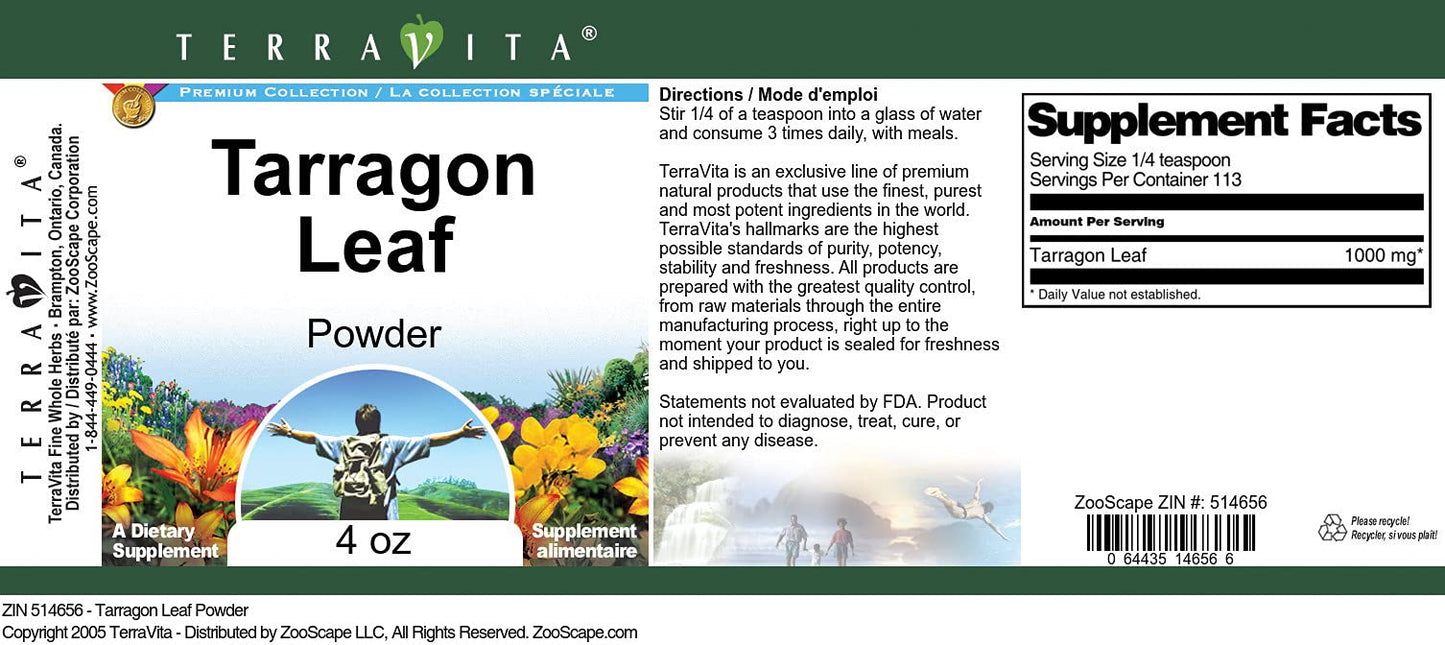 Tarragon Leaf Powder (4 oz, ZIN: 514656) - 3 Pack