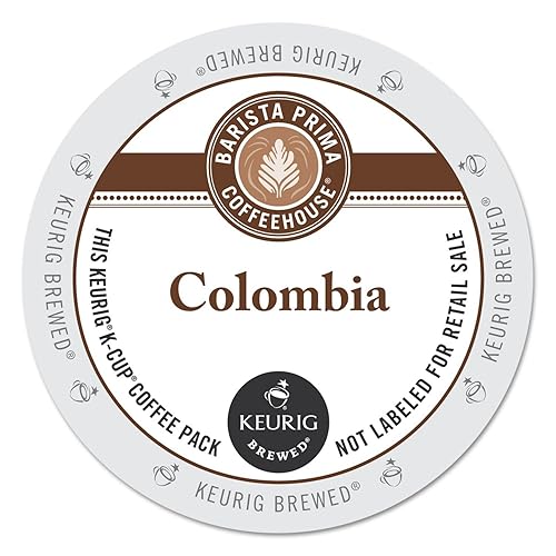 Barista Prima Coffeehouse 6613 Colombia K-Cups Coffee Pack, 24/box