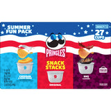Pringles Potato Crisps Chips, Lunch Snacks, On-the-Go, Snack Stacks, Variety Pack, 19.36oz Box (27 Cups)