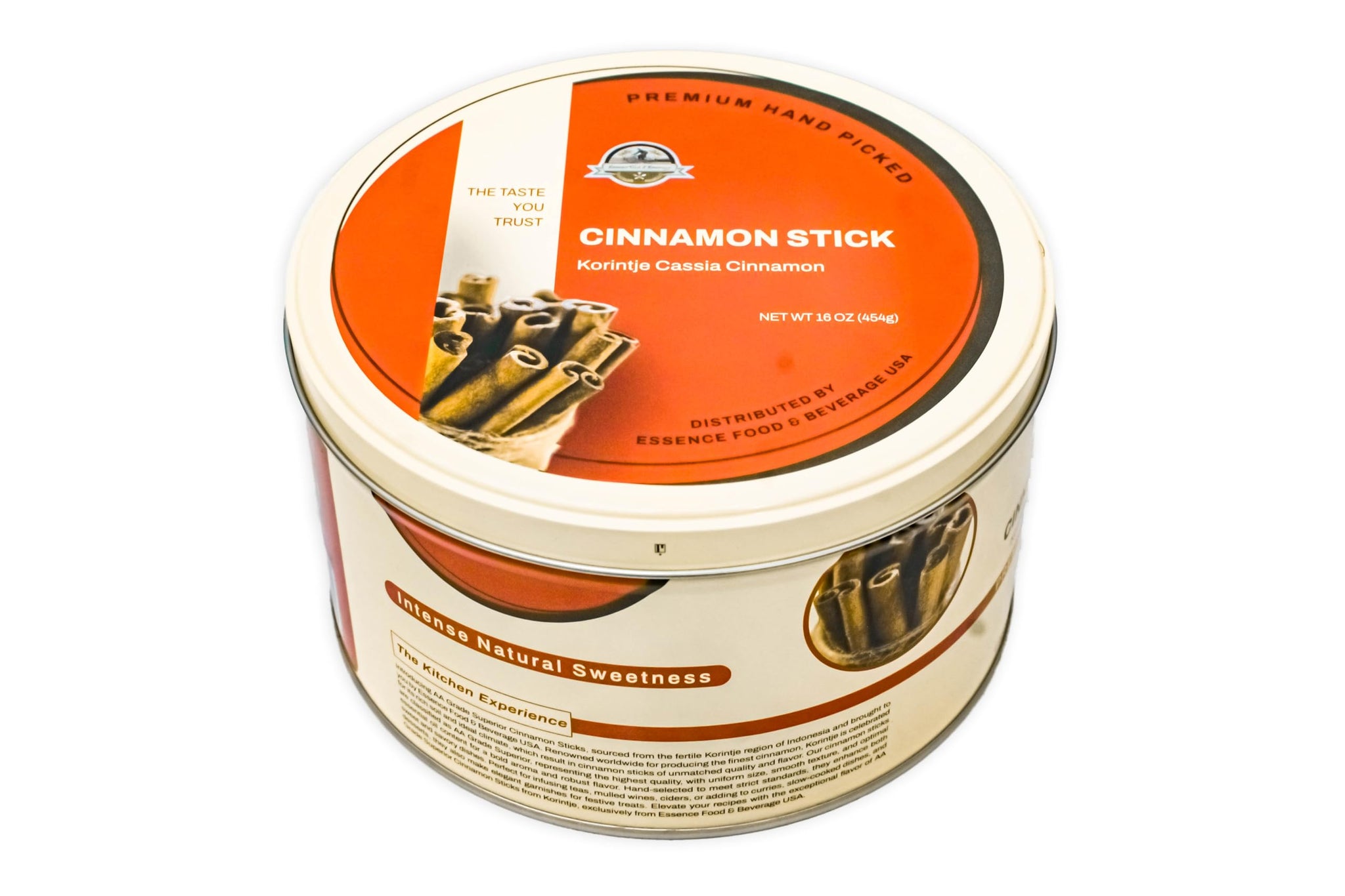 Cinnamon Sticks Bulk,16 Oz. Sweet aftertaste and Strong Aroma, No addictive, Lower Coumarin Levels Cinnamon Seasoning Spice for Baking, Tea, Coffee