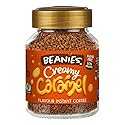Beanies Flavour Instant Coffee - Creamy Caramel Instant Flavored Coffee - Bold & Adventurous Full-On Flavor - An Indulgent Sugar Free Taste Explosion