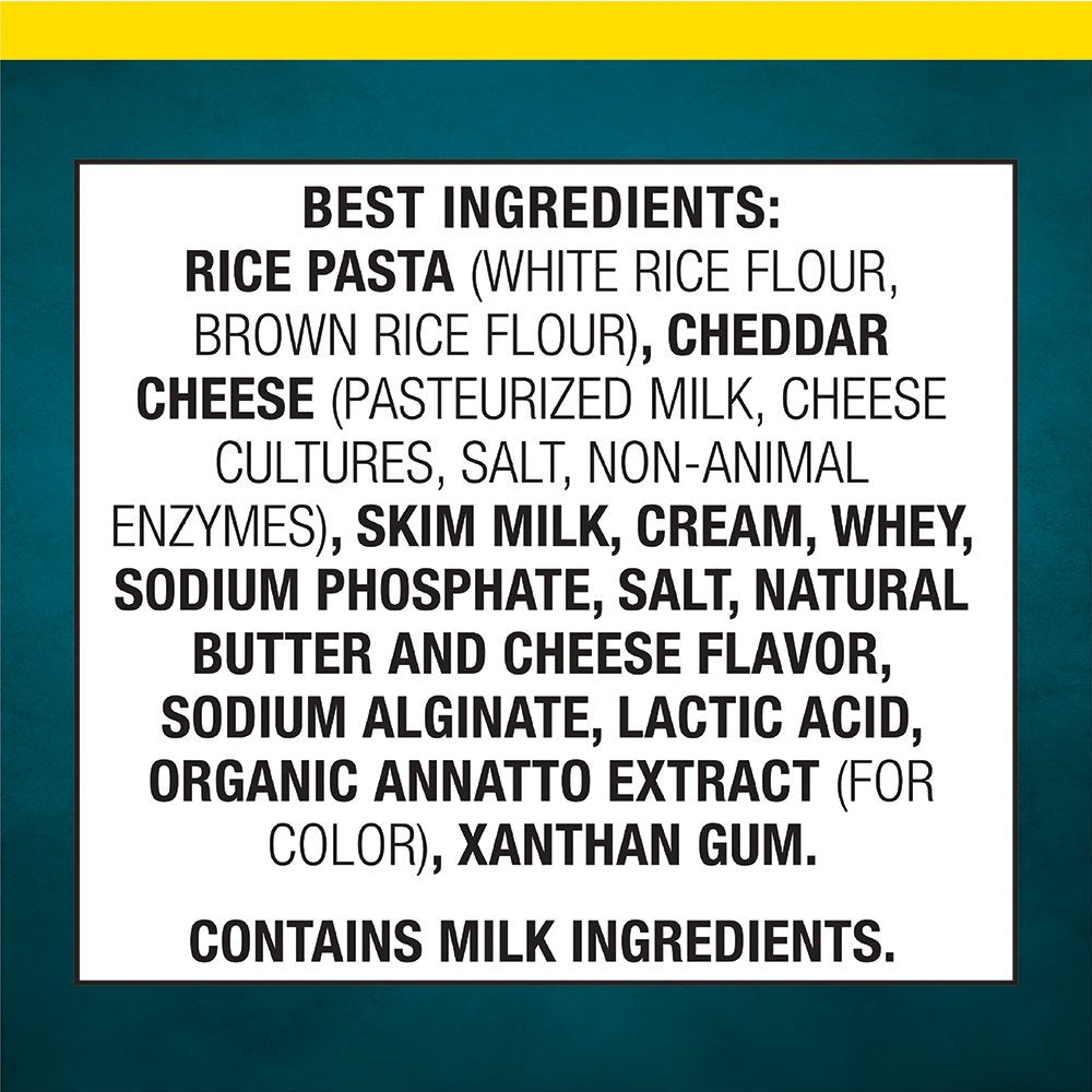 Annie's Deluxe Gluten Free Mac and Cheddar Shells, Rice Pasta & Cheddar Mac N Cheese, 11 oz