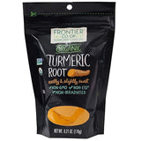Frontier Co-op Organic Turmeric Root Powder, 6.21-Ounce Bag - Made with Ground Turmeric Roots - Perfect for Cooking and Herbal Uses