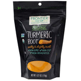 Frontier Co-op Organic Turmeric Root Powder, 6.21-Ounce Bag - Made with Ground Turmeric Roots - Perfect for Cooking and Herbal Uses