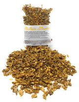 100% Dried Mullein Flowers (Verbascum thapsus) | Net Weight: 0.52oz / 15g | Soothing, slightly sweet tea with many benefits - Used for edible flower
