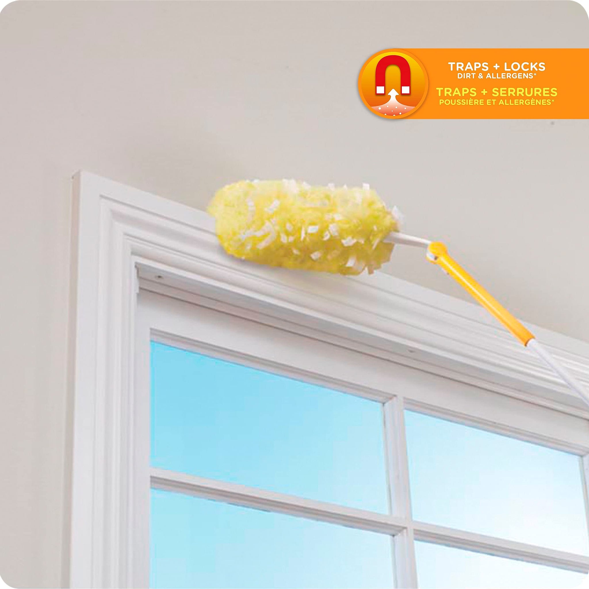 Swiffer 44750 Dusters Extender Kit, 360°, Extends Up to 3'