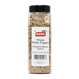 Badia White Pepper Whole, 1.37 Pound - Whole White Peppercorns for Cooking, Grilling, & Seasoning, Ideal for Spice Grinders