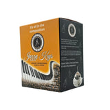 Harmonies Brew Jazzy Keys Box of Brew - 10 Pack Single Serve Pour Over Coffee, Certified Fairtrade, Organic Medium Dark Roast