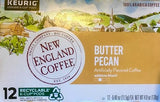 New England Coffee - Butter Pecan Coffee - 12 K-Cup Pods