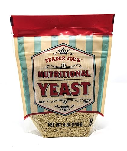 Trader Joe's Nutritional Yeast - Vegan, Gluten-free, 4 Ounce - PACK OF 3