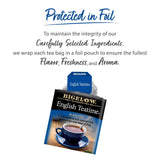 Bigelow English Teatime Black Tea Bags, 20 Count Box (Pack of 2)