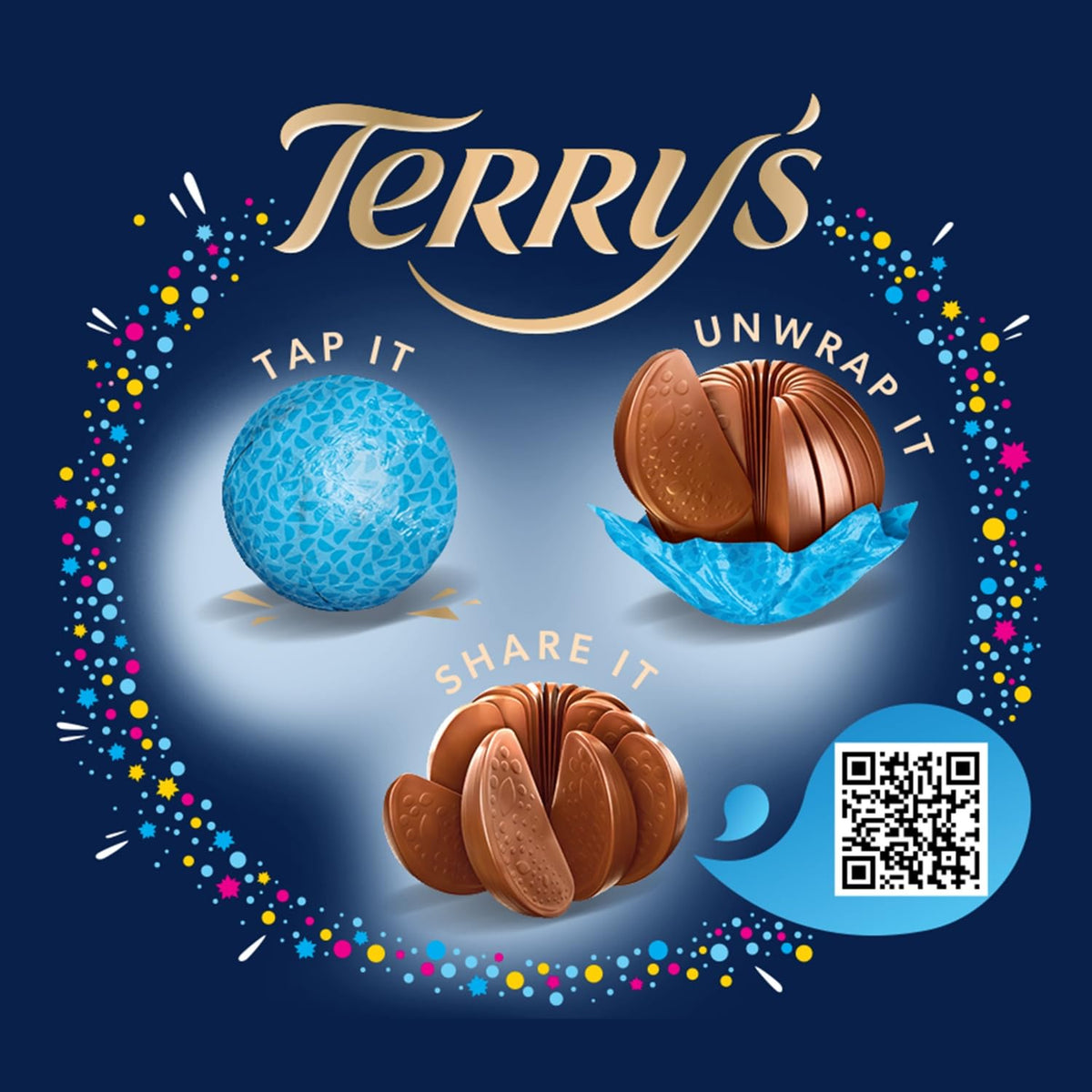 Terry’s Simply Popping Candy Chocolate Ball 2-Pack