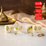 HazerBaba Coconut Dusted Turkish Delight Candy,%15 Nut-rich, 7oz(Pack of 1)
