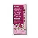 Elements Truffles Raspberry Flavoured Dark Chocolate Bar| Ayurvedic, Vegan & Gluten Free | No Refined Sugar & Artificial Flavours | Enriched
