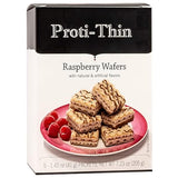Proti-Thin High Protein Raspberry Wafer Squares, 15g Protein, Low Calorie, Low Carb, Low Sugar, Aspartame Free, Diet Wafer Bars, Healthy Snack, 2