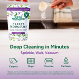 Good Natured Brand | Carpet Deodorizer & Freshener Powder | 31 oz Pet Odor Eliminator for Strong Odor & Pet Urine | Fresh Natural Lavender Scent |