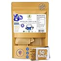 Butterfly Pea Flower Powder - 50 Tea Bags (2 g Each) - Vibrant Blue Herbal Tea - Antioxidant-Rich - 100% Natural, Vegan, Non-GMO, Sugar-Free