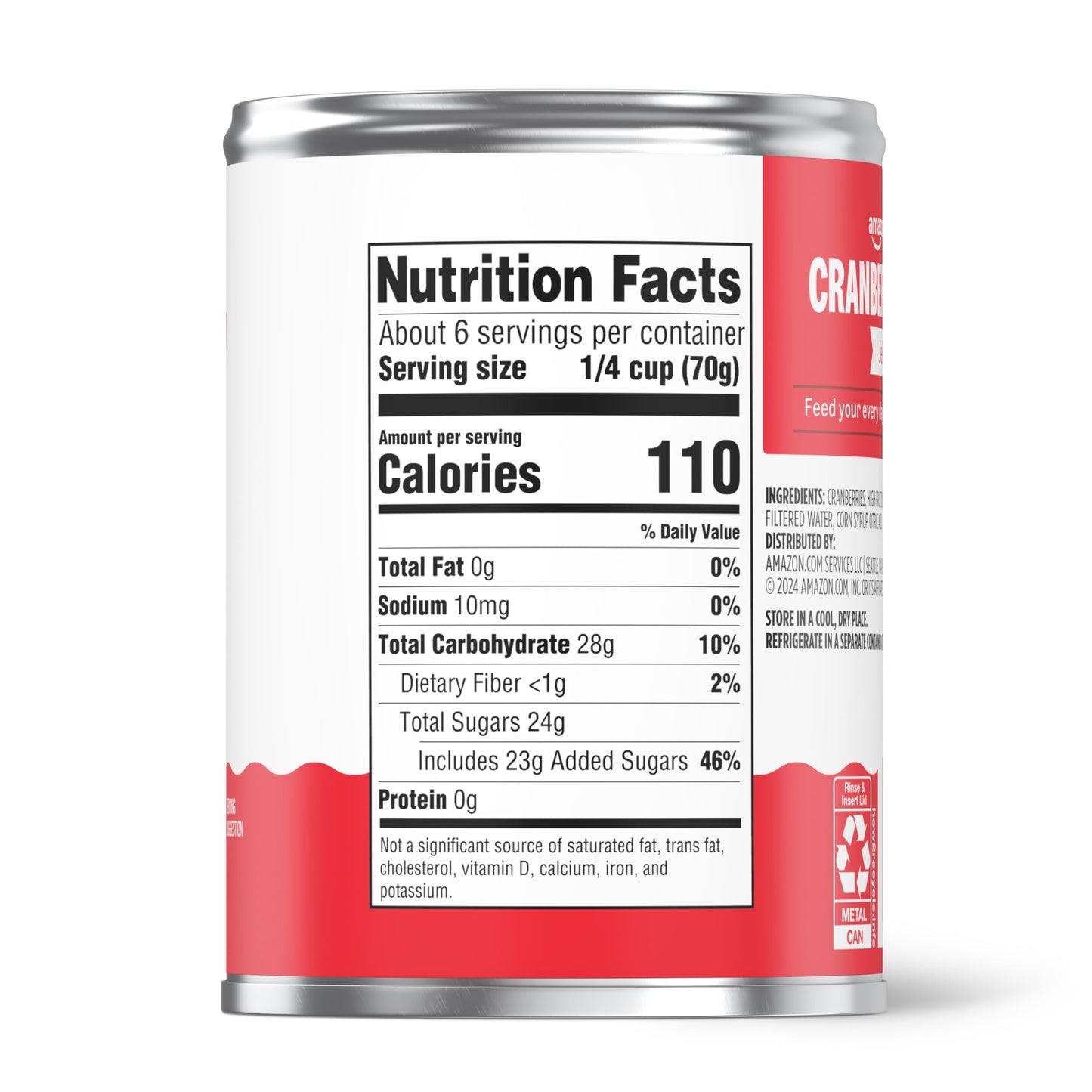 Amazon Grocery, Jellied Cranberry Sauce, 14 Oz