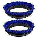 Commercial 237058 Nylon Carpet Polypropylene Scrub Orbiter Brush, 12" Diameter, for ORB550MC Orbiter Floor Machine, Blue