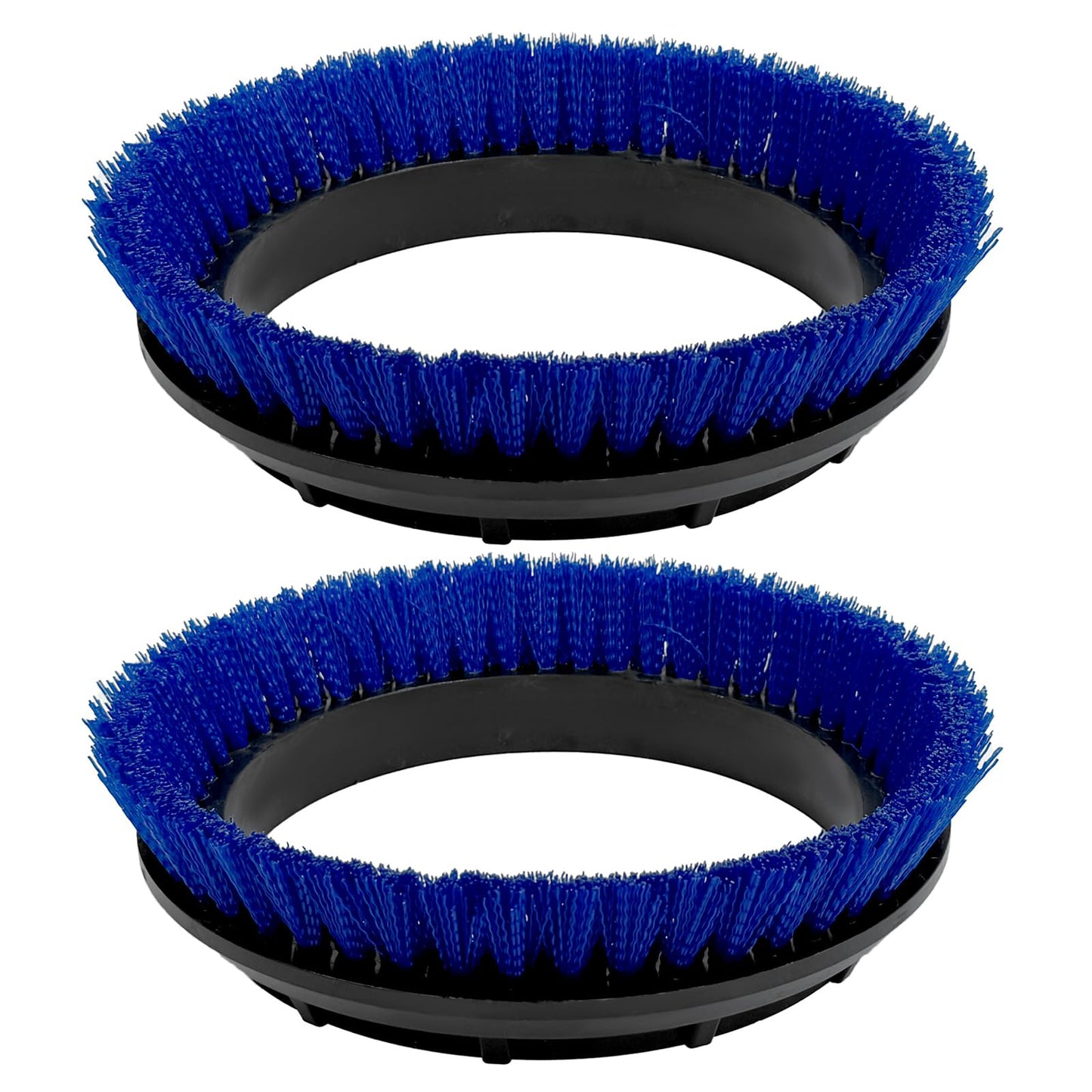 Commercial 237058 Nylon Carpet Polypropylene Scrub Orbiter Brush, 12" Diameter, for ORB550MC Orbiter Floor Machine, Blue