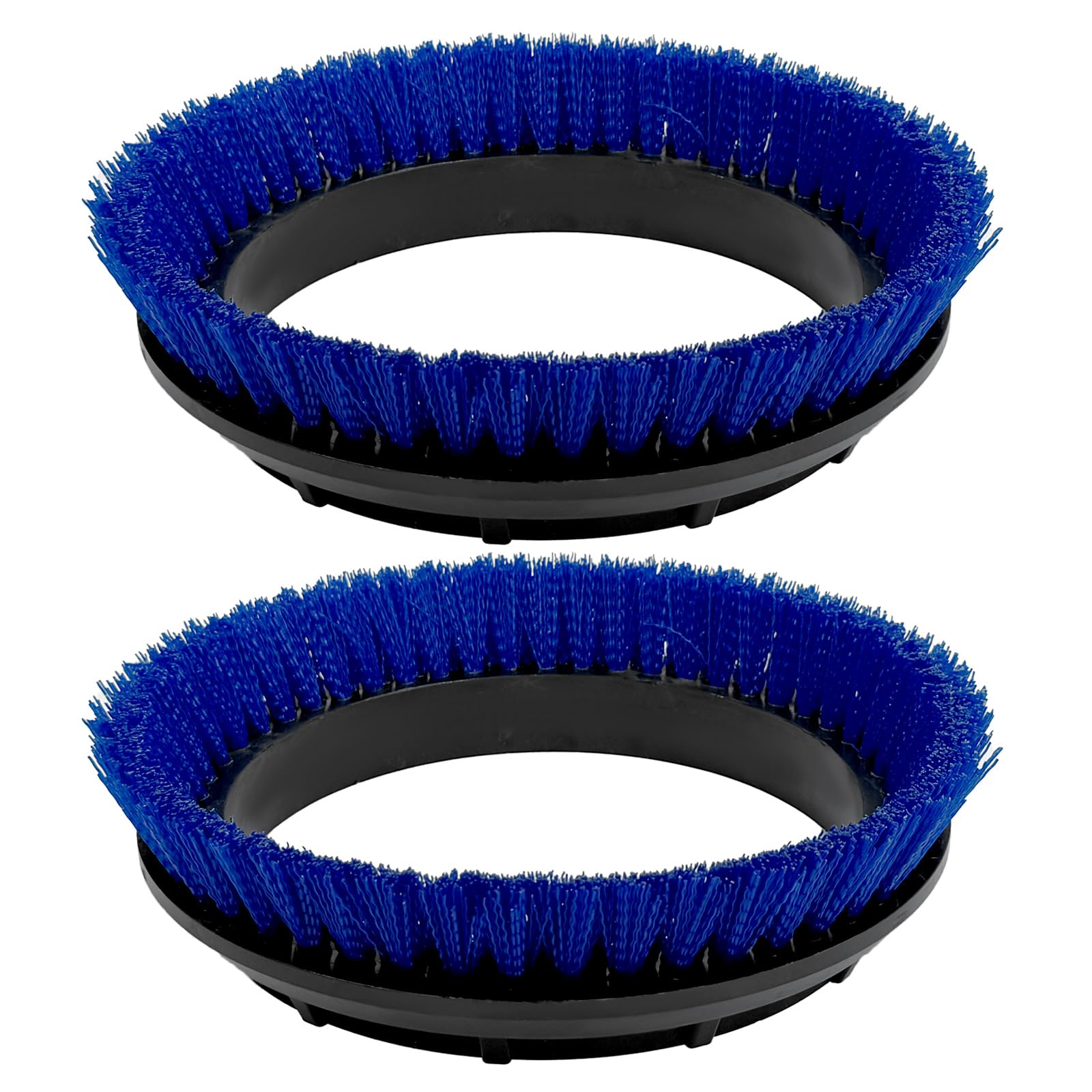 Commercial 237058 Nylon Carpet Polypropylene Scrub Orbiter Brush, 12" Diameter, for ORB550MC Orbiter Floor Machine, Blue