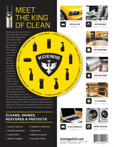Koenig Spray Polish | Multipurpose Cleaner and Polish | Green-Based Polish Spray | Household Spray Polish and Cleaner | Multipurpose Polish for Home