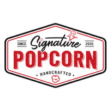 Signature Popcorn, 1-Gallon “Happy Holidays” Blue Ornament Gift Bucket, Cheddar Cheese Popcorn, Reusable Plastic Container, Gourmet Snack