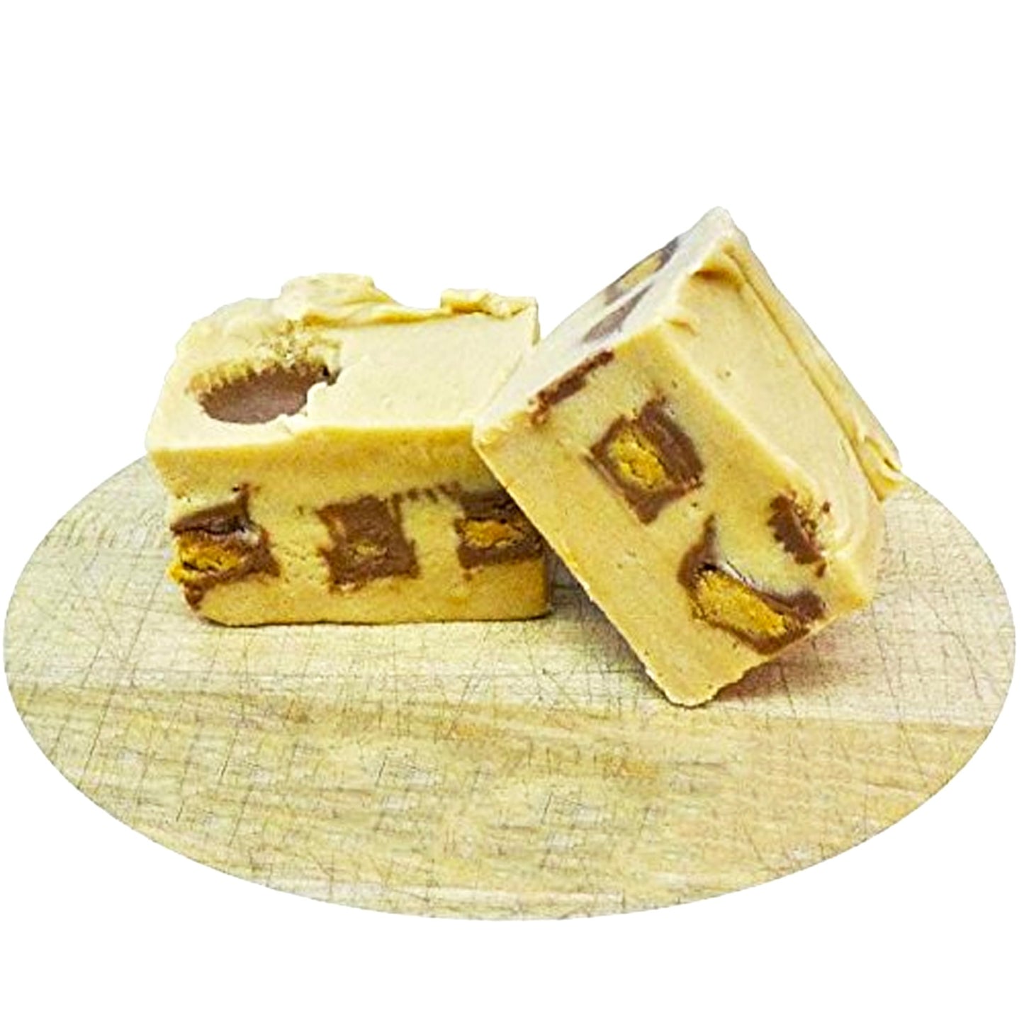 The Amish-Buggy Creamy Fresh Made 7 Pound Slabs Fudge (Peanut Butter Cup)