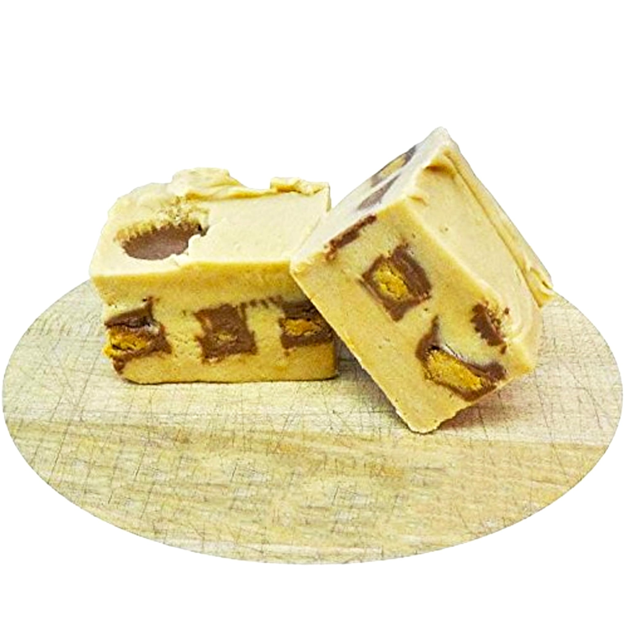 The Amish-Buggy Creamy Fresh Made 7 Pound Slabs Fudge (Peanut Butter Cup)