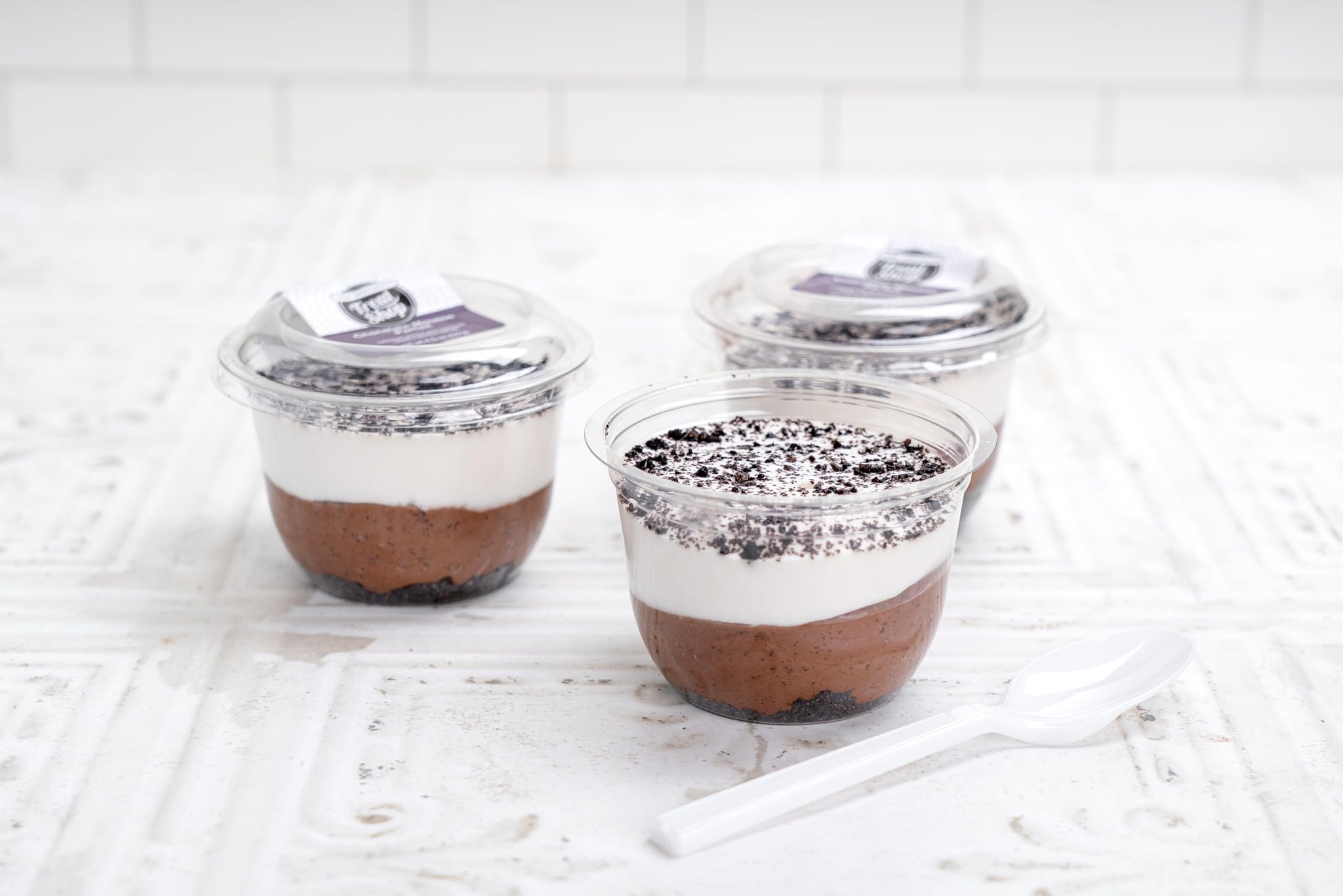 Our Specialty Chocolate Snacks Parfait Cup with Whipped Topping, Single Serve Dessert, 4.5 oz, Frozen