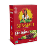 Sun-Maid Organic California Raisins Snack | 12 Ounce | Whole Natural Dried Fruit | No Artificial Flavors | Non-GMO