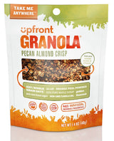 Upfront Granola Foods Pecan Almond Crisp, 12 Count