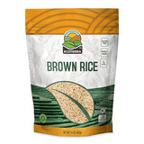 Ecoterra Brown Rice 16oz - Gluten-Free, Whole Grain - Non-GMO, Vegan - Healthy Side Dish & Perfect for Cooking