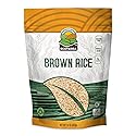 Ecoterra Brown Rice 16oz - Gluten-Free, Whole Grain - Non-GMO, Vegan - Healthy Side Dish & Perfect for Cooking
