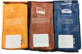 Good & Gather 3 Pack 12 oz Flavored Ground Coffee, Caramel Macchiato, Double Chocolate, Salted Caramel, Light Roast, Fair Trade Certified Arabica