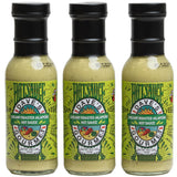 Dave’s Gourmet Creamy Roasted Jalapeno Hot Sauce - Moderately Spicy & Creamy Jalapeno Sauce - Green Hot Sauce for Tacos, Dips & Marinades - Vegan