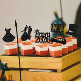 24pcs Prom 2026 Cupcake Topper: Prom Decorations 2026 Prom Decorations for Cupcakes Class of 2026 Cupcake Decorations for 2026 Graduation Prom Party